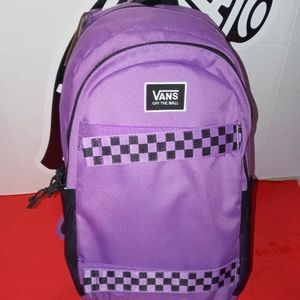 Vans Backpack purple color